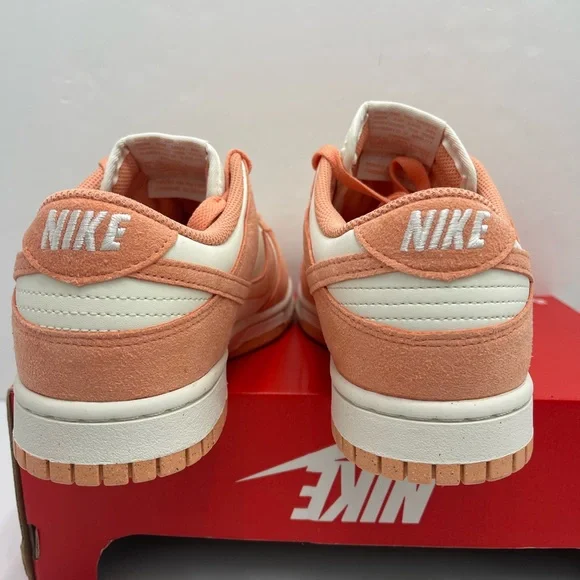 NIKE WMNS DUNK LOW SOFT PEARL/APRICOT AGATE-WHITE
 Athletic Sneakers - Picture 16 of 16